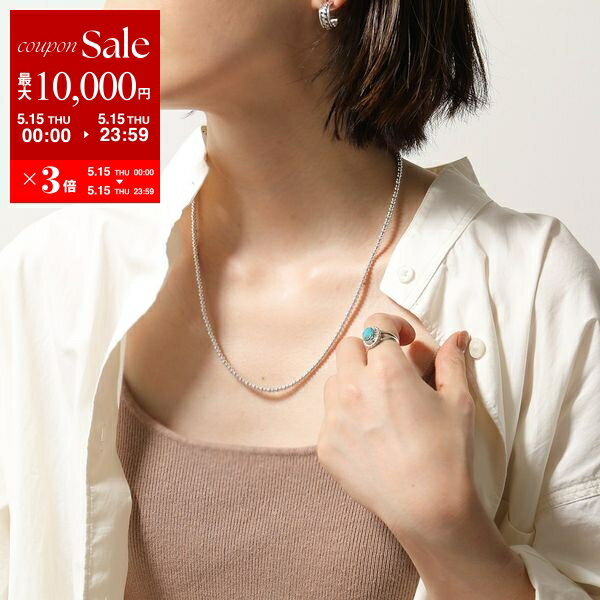 HARPO ハルポ Boule Disc Necklace 20/3 50cm/20inch/3mm ボール ディスク ネックレス アクセサリー ナバホパール シルバー レディース【po_fivee】【dc_kikaku】のサムネイル