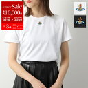Vivienne Westwood ヴィヴィアンウエストウッド Tシャツ 3G010017 J001M レディース メンズ 半袖 カットソー オーブ刺繍 クルー...