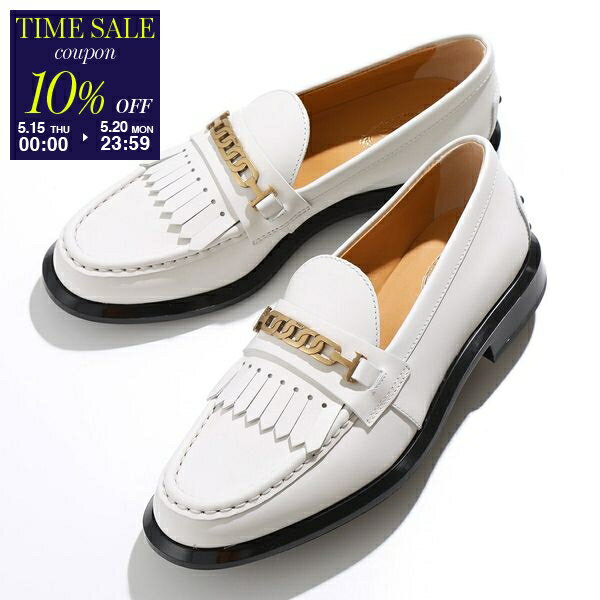 楽天市場】TOD'S ローファー（カラーホワイト）の通販