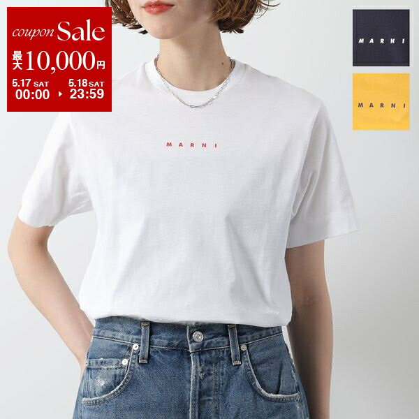 楽天市場】マルニ MARNI ロゴ Tシャツ レディースの通販