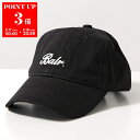 5/18限定!2人に1人が当選!エントリーで最大100%ポイントバック★ BALR. ボーラー ベースボールキャップ IDENTITY DAD CAP B611...