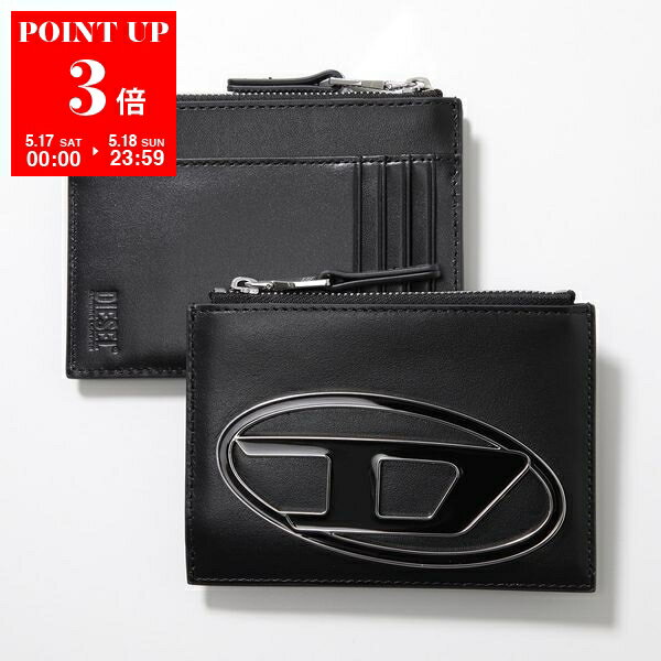 美品✨DIESELロゴ キーリング パスケース ICカード 定期入れ