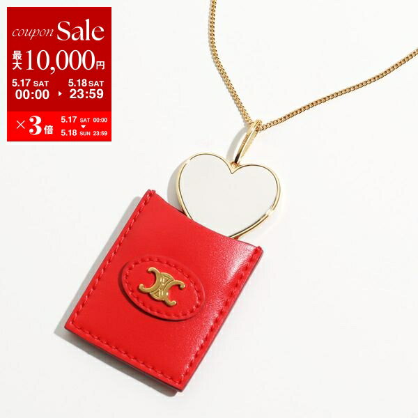 美品/希少】セリーヌ ネックレス 凱旋門 サークル 喜平 ストーン