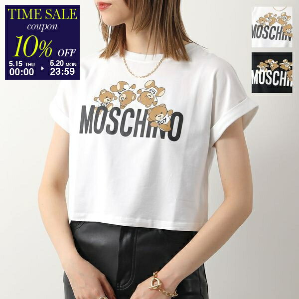 楽天市場】Moschino モスキーノ Teddy Bear Print T-Shirts T