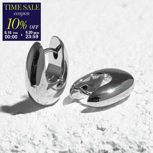TOMWOOD トムウッド ピアス Pebble Hoops Small ぺブル フープ スモール 101339 レディース silver925 アクセサリー シルバー【dc_kikaku】【po_sannn】のサムネイル
