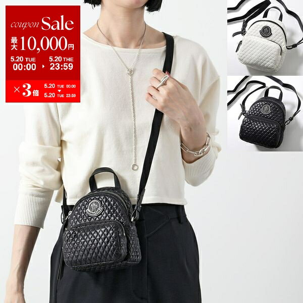 関税負担無】MONCLER パット入り バケットショルダー (MONCLER
