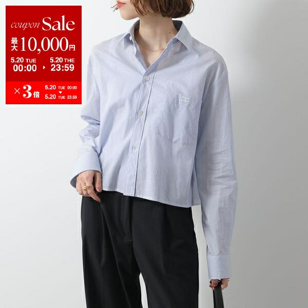 セリーヌ CELINE CELINE 長袖 シャツ 830W2C837.01NQ ストライプ