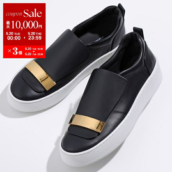 美品 セルジオロッシ 35 sr1 スリッパ フラットシューズ レザー