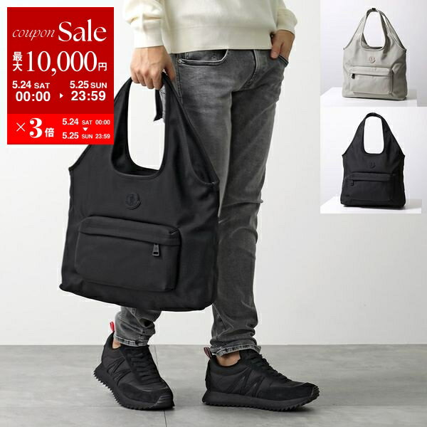 MONCLER（モンクレール）トートバッグ 黒 サイズ:- メンズ