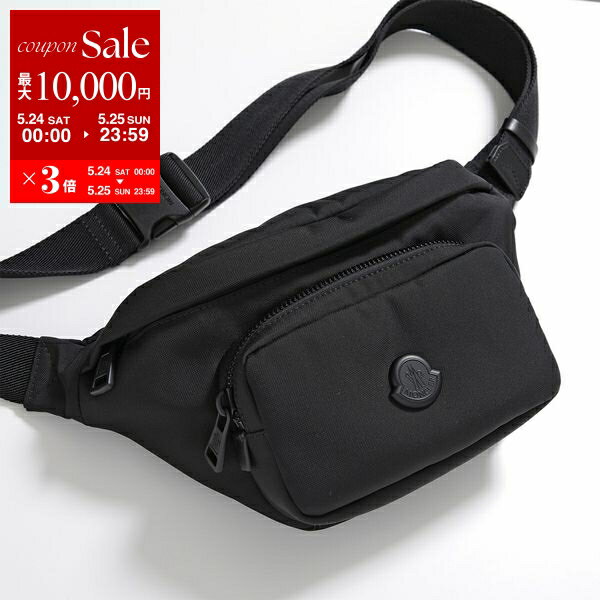 MONCLER (モンクレール) ロゴ ボディストラップ付 ミニポーチ