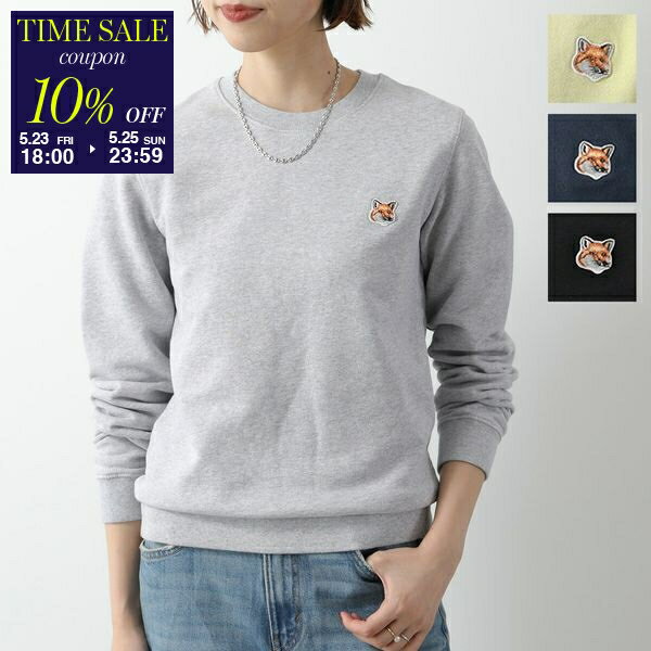 MAISON KITSUNE メゾン キツネ レディース スウェット FOX HEAD