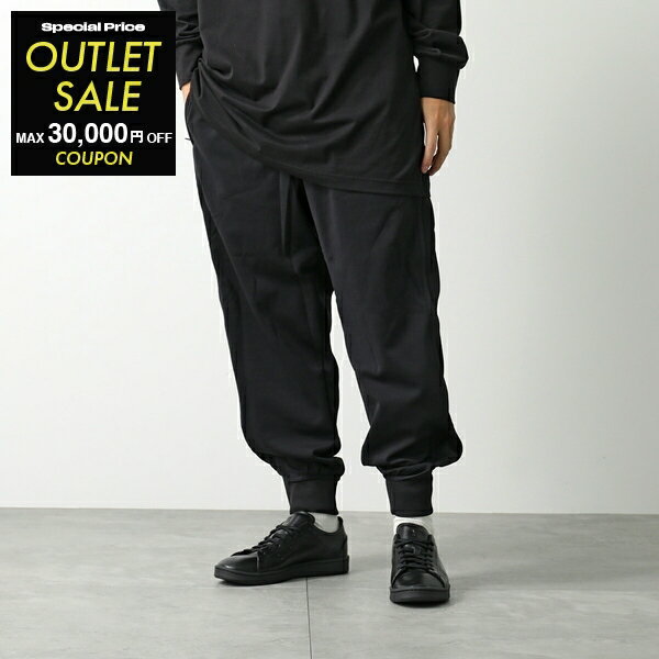 Y-3 Yohji Yamamoto THREE STRIPES TRACK PANTS (BLACK x OFF