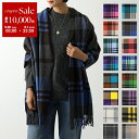 Joshua Ellis ジョシュアエリス マフラー レディース Ripple Cashmere Scarf カシミヤ 大判 ストール チェック 柄 ショール ...