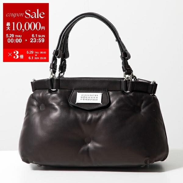 MAISON MARGIELA メゾンマルジェラ 11 ハンドバッグ Glam Slam グラムスラム SB2WD0077 P4300 レディース スモール キルティング レザー 鞄 T8013 【po_fivee】 【dc_kikaku】のサムネイル