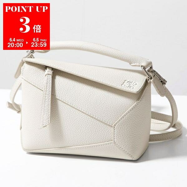 LOEWE ロエベ ショルダーバッグ PUZZLE EDGE MINI パズル エッジ ミニ A510P88X16 レディース アナグラム レザー 鞄 5542/TOFFEE【po_fifth】のサムネイル