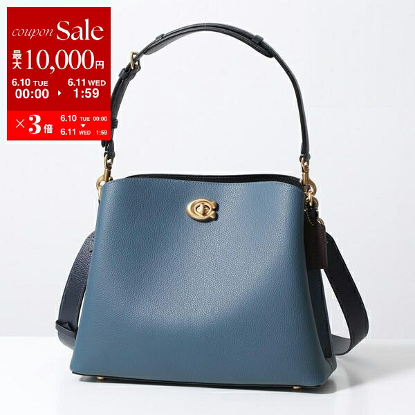 COACH コーチ ショルダーバッグ WILLOW C2590 レディース トートバッグ ハンドバッグ カラーブロック レザー クロスボディ 鞄 カラー8色【cp_fivee】のサムネイル