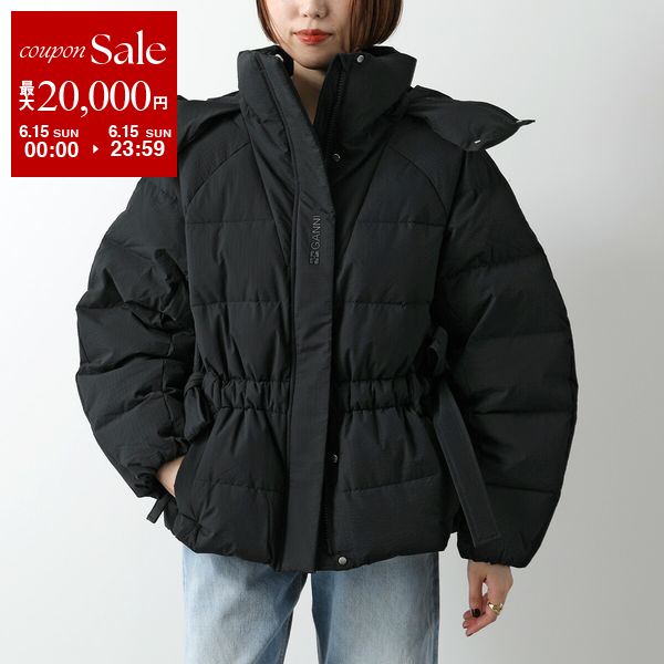 【6/15限定・最大2万円OFFクーポン配布中】GANNI ガニー パファージャケット Tech S
