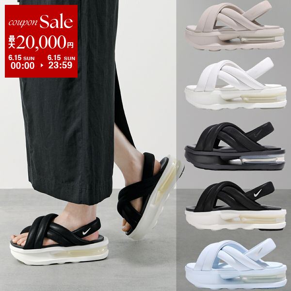 【6/15限定・最大2万円OFFクーポン配布中】NIKE ナイキ サンダル W AIR MAX ISLA SANDAL エア マックス アイラ IH2052 FJ5929 レディース バックストラップ プラットフォーム 厚底 シューズ 靴 カラー5色