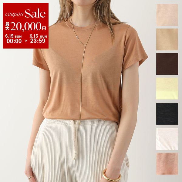 【6/15限定・最大2万円OFFクーポン配布中】BASERANGE ベースレンジ 半袖 Tシャツ TEE SHIRT TOCT レディース クルーネック カットソー 無地 カラー9色