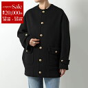 【6/15限定・最大2万円OFFクーポン配布中】CELINE セリーヌ ノーカラーコート 2M20B 6700 レディース チェルシーコート ミドルコート カシ...