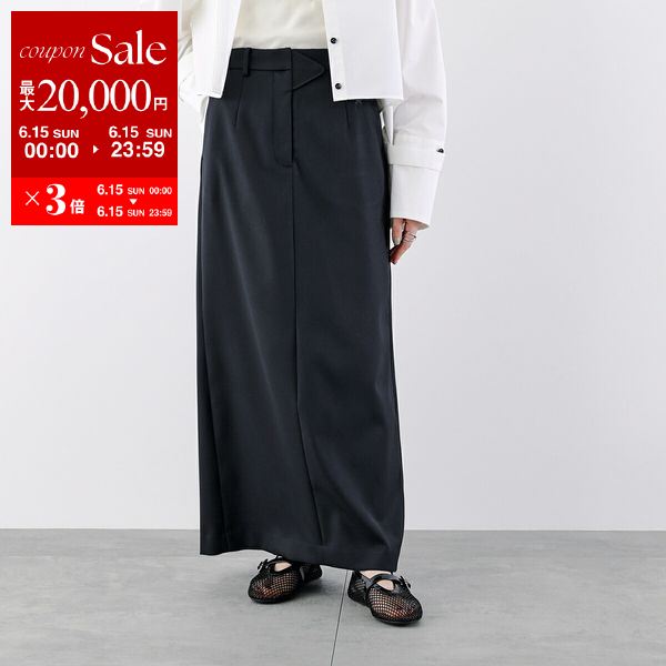 【6/15限定・最大2万円OFFクーポン配布中】TWILL ツイル ロングスカート TW24235 