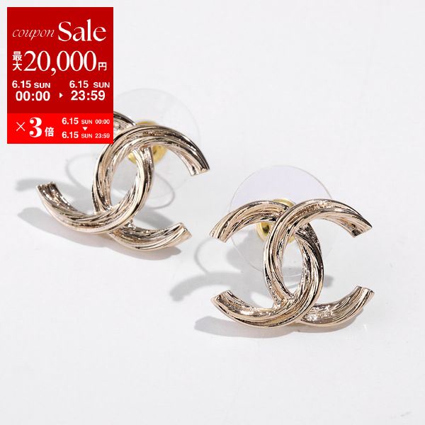 CHANEL シャネル ピアス ABF850 B20554 レディース ココマーク CCマーク スタッド アクセサリー U0908のサムネイル