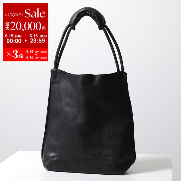 楽天インポートセレクトmusee【6/15限定・最大2万円OFFクーポン配布中】GUIDI グイディ トートバッグ SOFT HORSE FULL GRAIN ソフト ホース フル グレイン レザー RF02 メンズ ロゴプレート 鞄 BLKT【po_sannn】