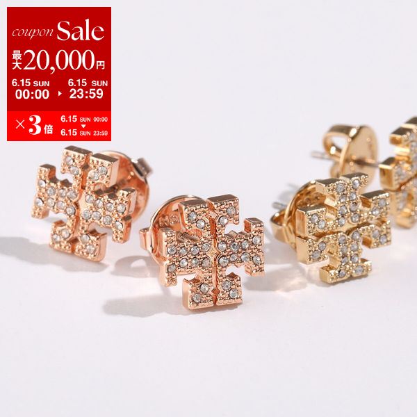 TORY BURCH トリーバーチ ピアス KIRA PAVE STUD EARRING キラ パヴ