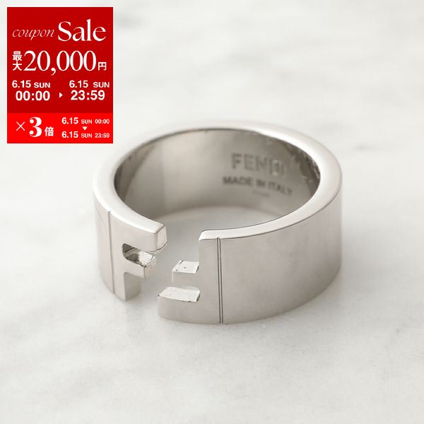 【6/15限定・最大2万円OFFクーポン配布中】FENDI フェンディ リング ANELLO FF 