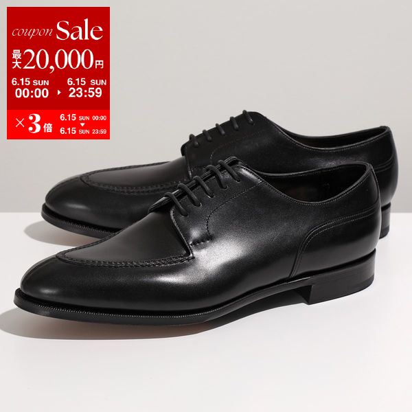 【6/15限定・最大2万円OFFクーポン配布中】Edward Green エドワードグリーン DOVER E202 ドーバー レザー シューズ ワイズE 革靴 BLACK-CALF メンズ【po_sannn】
