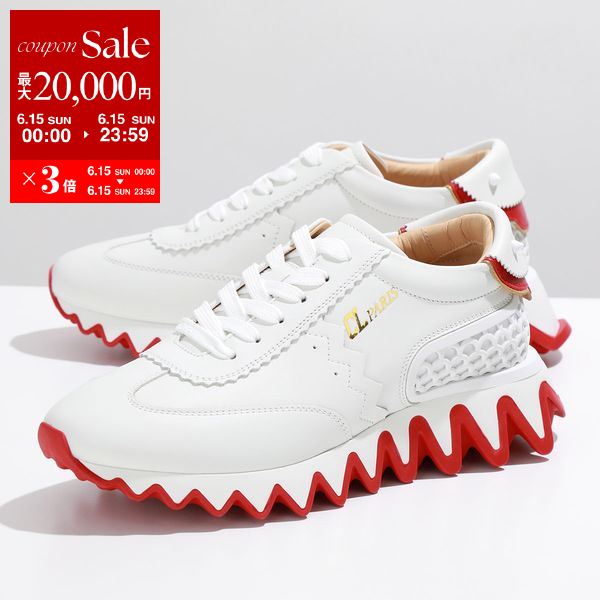 【6/15限定・最大2万円OFFクーポン配布中】Christian Louboutin クリスチャンルブタン スニーカー LoubiShark Donna ルビ
