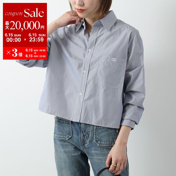 【あすつく】 楽天市場】シャツ 長袖（ブランドセリーヌ）（レディース トップス