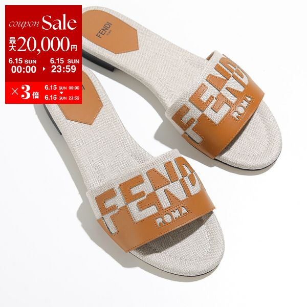 【6/15限定・最大2万円OFFクーポン配布中】FENDI フェンディ サンダル 8R8337 AJ