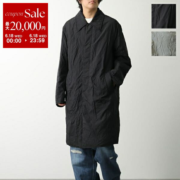 楽天インポートセレクトmusee【6/18限定・最大2万円OFFクーポン配布中】OUR LEGACY アワーレガシー ロングコート BLITHE COAT M4241BSB M4241BSO メンズ 中綿 シングルブレスト 軽量 撥水加工 カラー2色