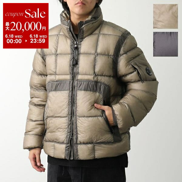 楽天インポートセレクトmusee【6/18限定・最大2万円OFFクーポン配布中】C.P.COMPANY シーピーカンパニー ダウンジャケット D.D. Shell Lens 17CMOW216A 006099A メンズ ナイロン スタンドカラー カラー2色
