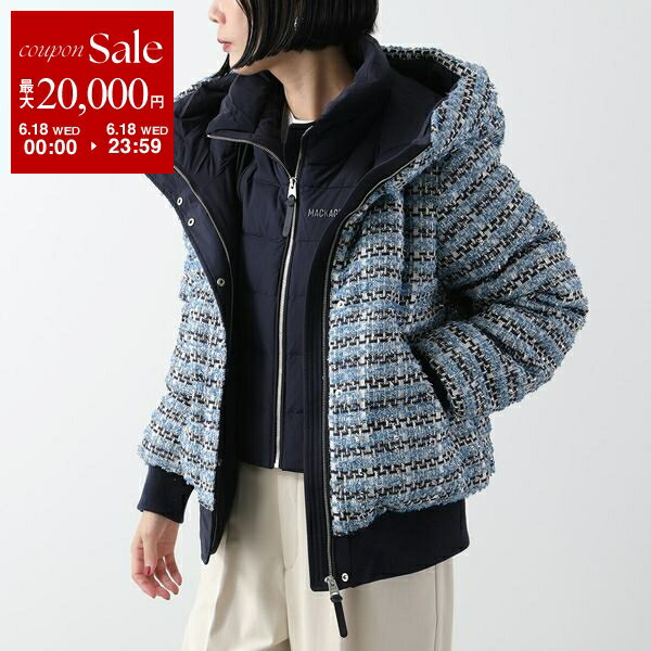 MACKAGE マッカージュ ダウンジャケット SHIRLEY-TW レディース ツイード マルチカ