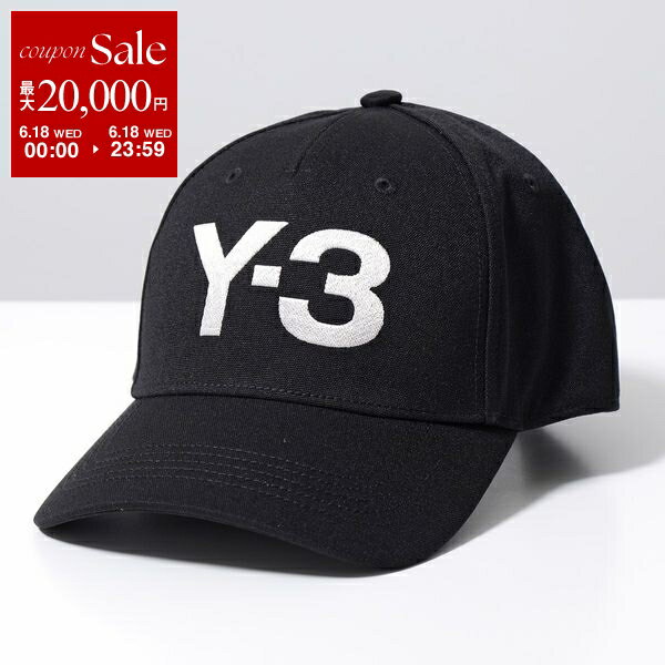 楽天インポートセレクトmusee【6/18限定・最大2万円OFFクーポン配布中】Y-3 ワイスリー ベースボールキャップ LOGO CAP H62981 メンズ ロゴ刺繍 帽子 BLACK/NOIR