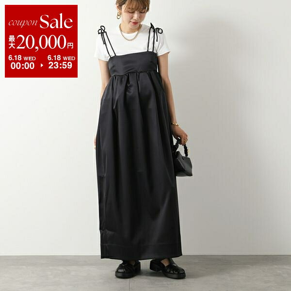 【6/18限定・最大2万円OFFクーポン配布中】GANNI ガニー ワンピース Double Sat