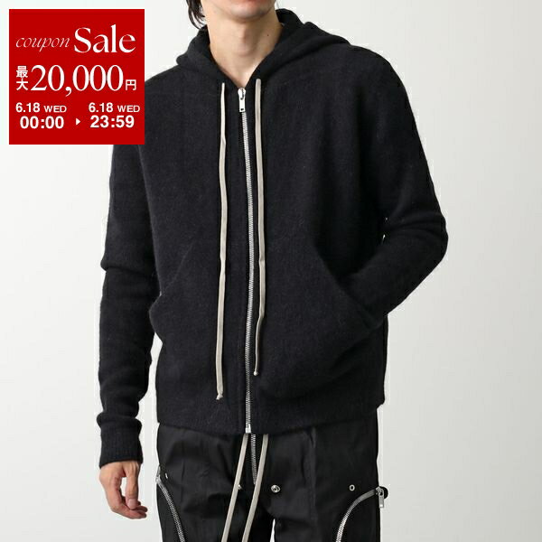 6/18ꡦ2OFFݥRick Owens å ѡ ZIPPED HOODIE LONG RU...