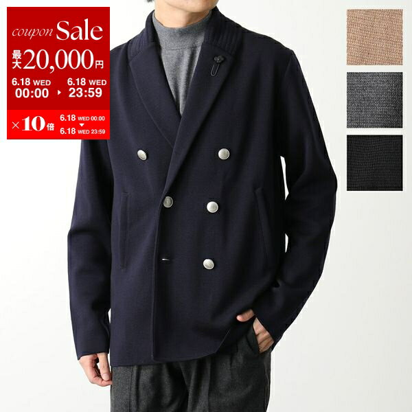 【6/18限定・最大2万円OFFクーポン配布中】LARDINI ラルディーニ ニット ジャケット I