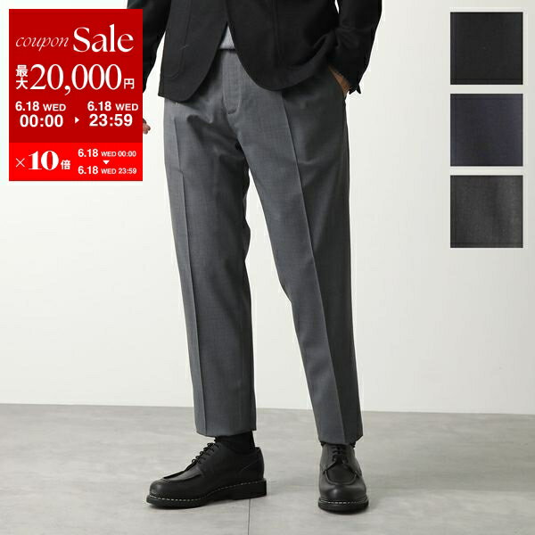 【6/18限定・最大2万円OFFクーポン配布中】BRIGLIA 1949 ブリリア テーパードパンツ