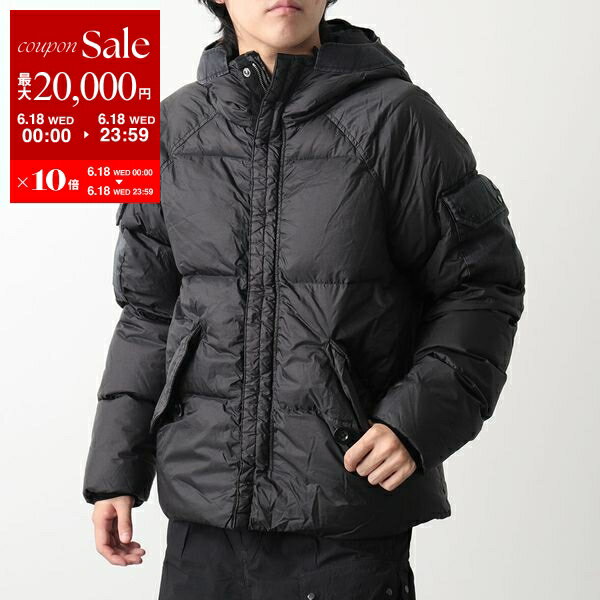 Ten c - テンシー】DOWN LINER WITH POCKETS / DK BLACK