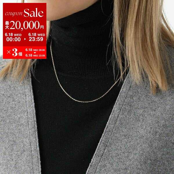 楽天インポートセレクトmusee【6/18限定・最大2万円OFFクーポン配布中】MARIA BLACK マリアブラック チェーン ネックレス Chain 50 Necklace 300370YG-50 レディース アクセサリー Gold-HP【po_sannn】