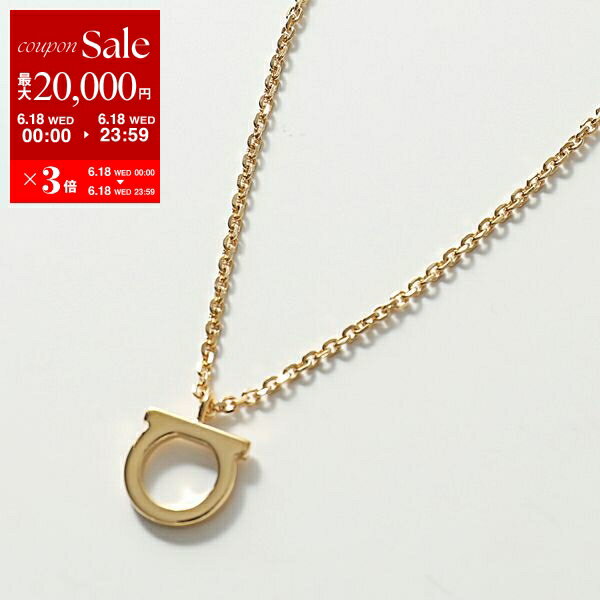 楽天インポートセレクトmusee【6/18限定・最大2万円OFFクーポン配布中】FERRAGAMO フェラガモ 76 0133 001 アイコン モチーフ ネックレス ペンダント OROGIOVE レディース【po_sannn】