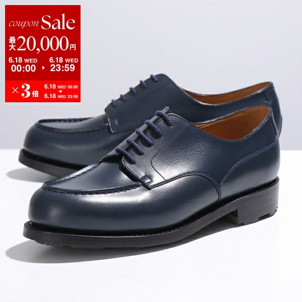 楽天インポートセレクトmusee【6/18限定・最大2万円OFFクーポン配布中】J.M. WESTON ジェイエムウエストン レザーシューズ Derby Golf Oxford #641 ダービー ゴルフ オックスフォード 113116564121 メンズ 外羽根 革靴 Blue Boxcalf【po_sannn】