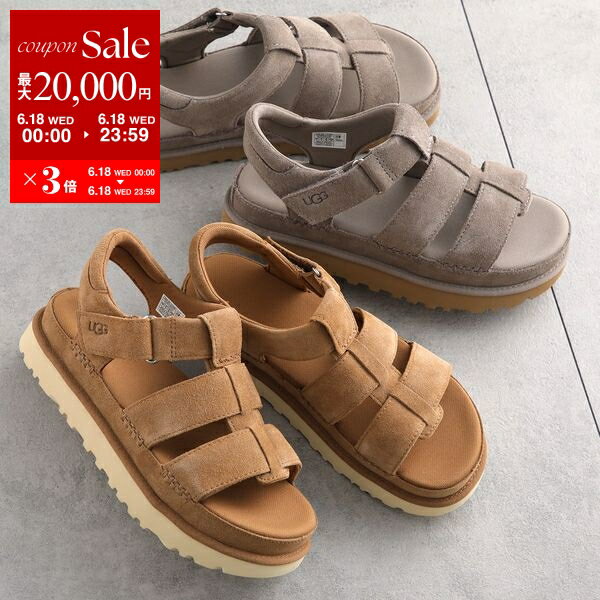 【6/18限定・最大2万円OFFクーポン配布中】UGG アグ サンダル W GOLDENSTAR S