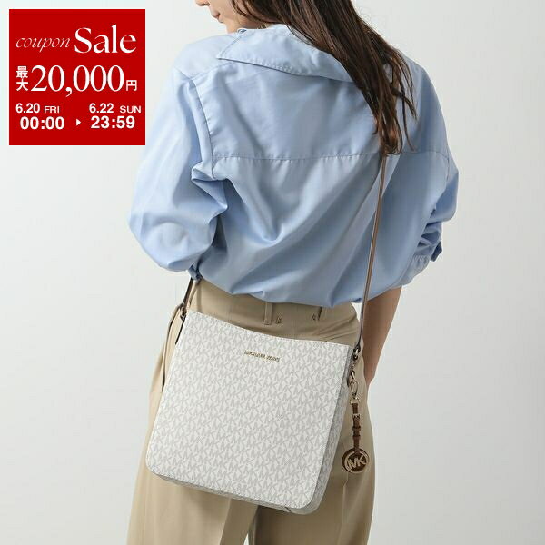 楽天インポートセレクトmusee【6/20～22限定・最大2万円OFFクーポン配布中】MICHAEL KORS マイケルコース ショルダーバッグ JET SET TRAVEL ジェット セット トラベル 30H6GTVM3V レディース エコレザー 鞄 VANILLA