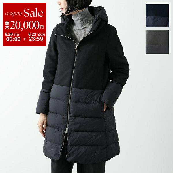 【6/20～22限定・最大2万円OFFクーポン配布中】HERNO ヘルノ ダウンコート PI0019