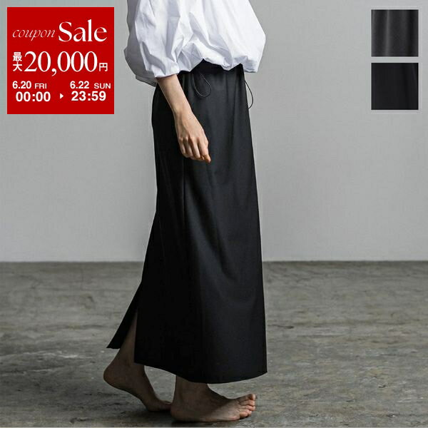 【6/20～22限定・最大2万円OFFクーポン配布中】IHATOV イーハトーブ ロングスカート T
