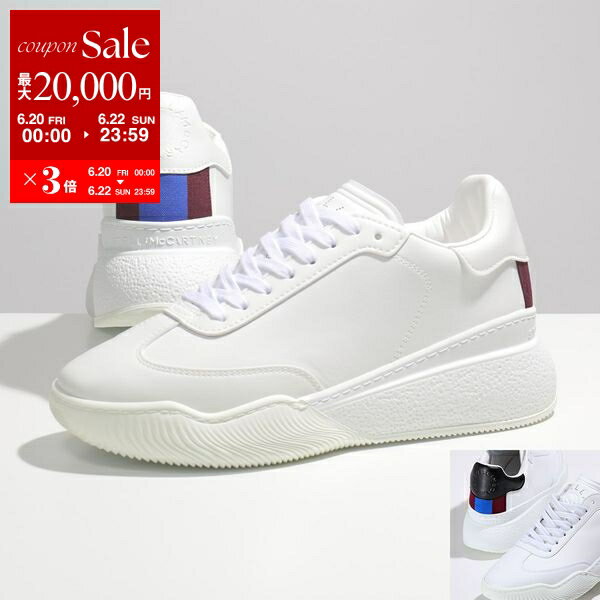 【6/20～22限定・最大2万円OFFクーポン配布中】STELLA McCARTNEY ステラマッカートニー スニーカー 583950 W1TV1 レディース ループ レースアップ スニーカーズ パンプアップソール 靴 カラー2色【po_sannn】